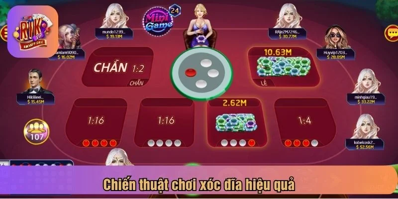 Áp dụng luật chơi xóc đĩa cùng các chiến thuật hay