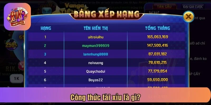 Công thức tài xỉu được nhiều người chơi tìm kiếm