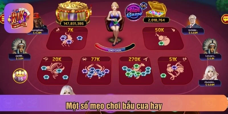 Nên chia nhỏ nguồn tiền để cược nhiều ván bầu cua