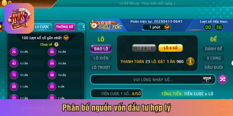 Phân bổ nguồn vốn đầu tư hợp lý