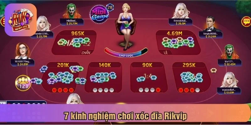 Quản lý vốn luôn là kinh nghiệm chơi xóc đĩa sống còn