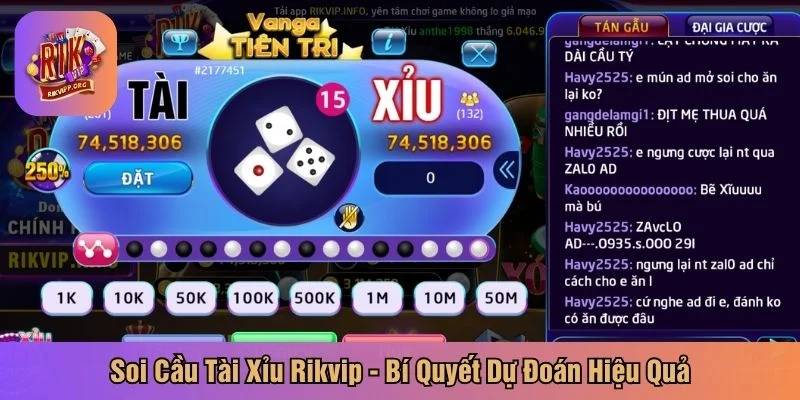 Soi cầu tài xỉu